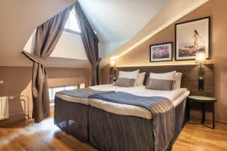 Photo by: Christoffer Björklund Bed in Room Standard King of Marski by Scandic in Helsinki